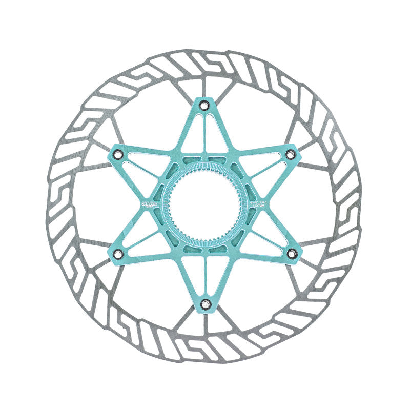 Chaser G2 Ultra-Light Center Lock Disc Brake Rotor  140/160mm | 7075 CNC + SUS420 | Titanium Rivets Upgrade