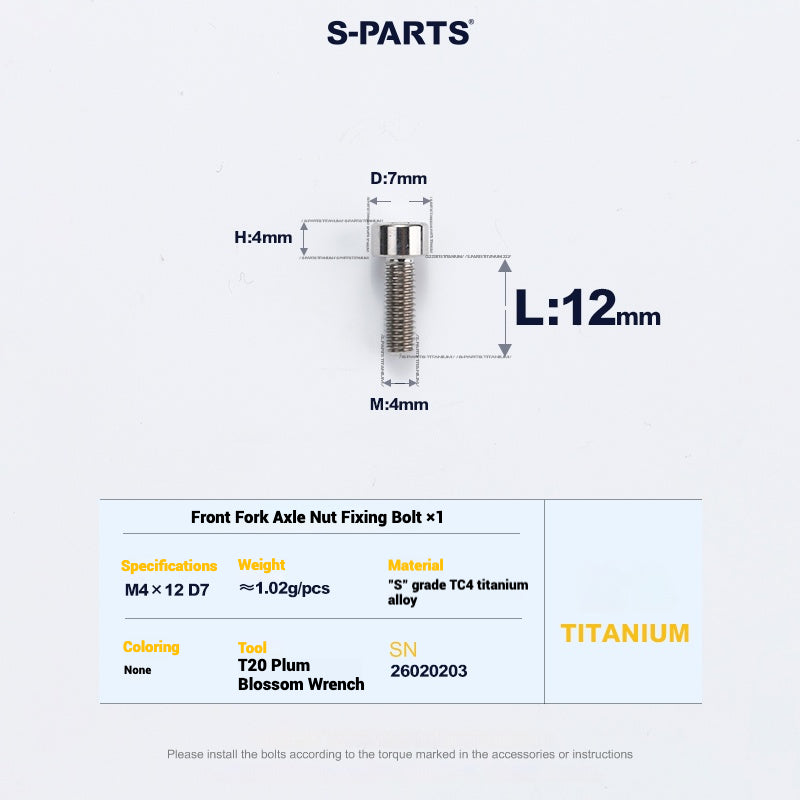 Cervélo S5 Titanium Bolt Kit – Full Frame Lightweight Upgrade Set | CNC TC4 Ti Bolts for Cervélo S5