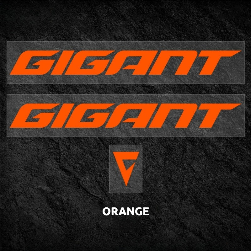 2025 Giant TCR Advanced Gen 10 Frame Logo Decals | Custom Waterproof OEM Overlay Stickers