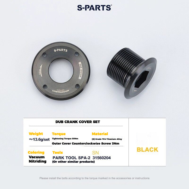 S-PARTS Titanium Derailleur Gear Screws Compatible with SRAM RED AXS