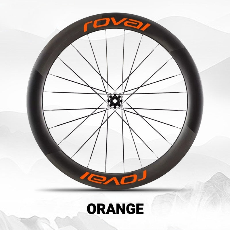 Specialized Roval Sprint CLX Wheel Decals | Custom Logo Color Change Overlay Stickers