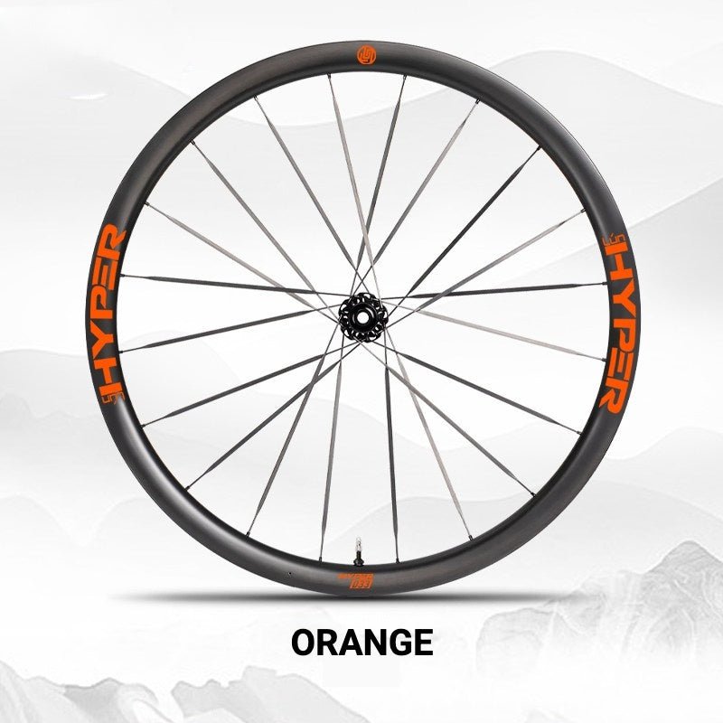 Infinity Logo Decals for Lún HYPER 3 D33 Gen 3 Wheelset | Waterproof Rim Overlay Stickers（Complete Decal Set for Two Wheels + Spare Decals Included）