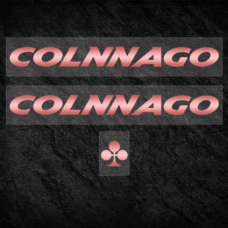 Colnago V5RS Logo Decal Set (2× Downtube + 1× Headtube)｜Custom Frame Color Change Stickers｜35+ Colors