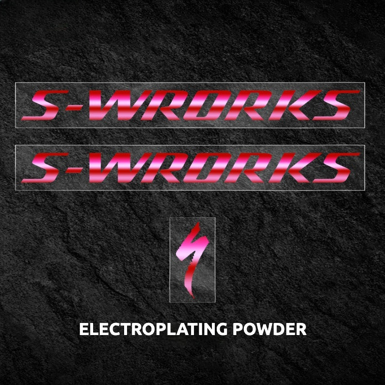Specialized S-Works Tarmac SL8 Frame Logo Cover Decal Sticker | Waterproof Custom Road Bike Frame Decal