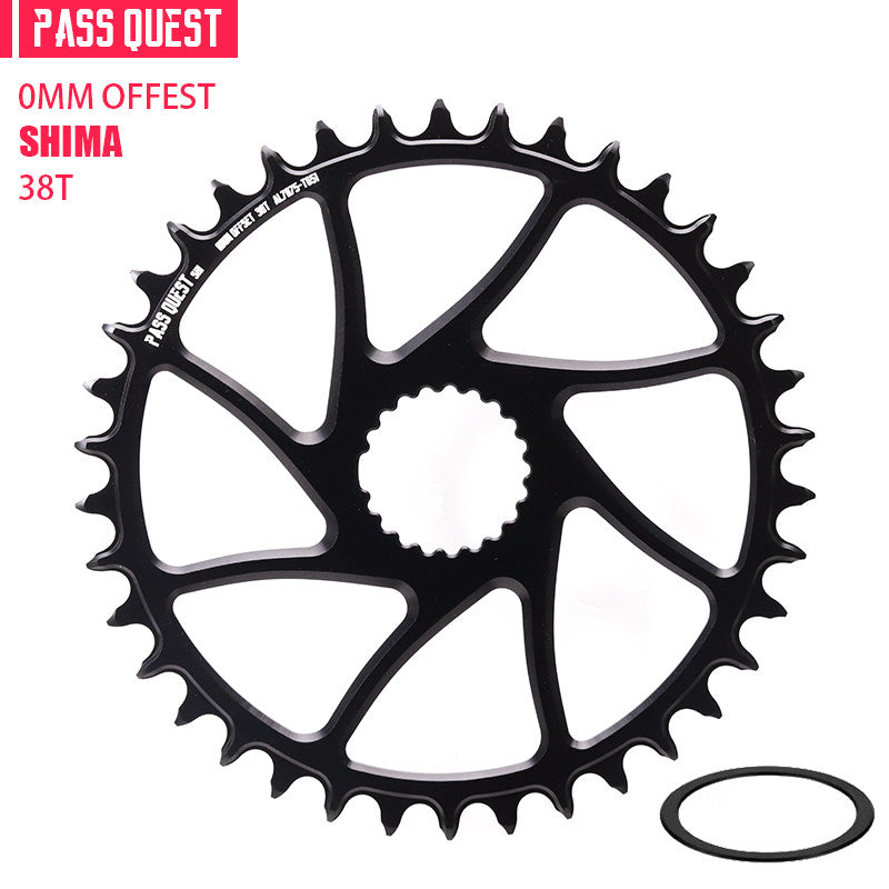 PASS QUEST Shimano Direct-Mount Narrow-Wide Chainring | M6100 M7100 M8100 M9100 | 0mm Offset