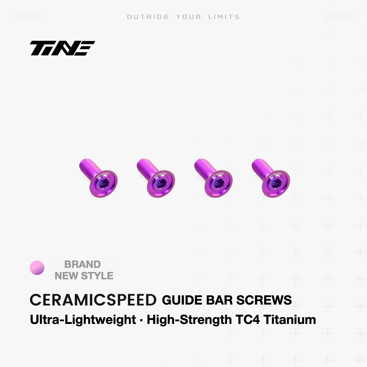 TiNE Titanium Guide Pulley Screws – CERAMICSPEED OSPW Compatible