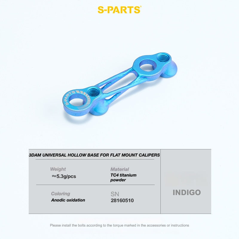 SPARTS R9270 R8150 R7170 Red Force Rival para adaptador de freno de disco de carretera Shimano Sram Perno de montaje ｜Tornillo de fijación de pinza de titanio