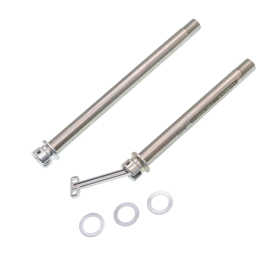 12mm Ultralight Titanium Alloy Concealed Quick-Release Thru-Axle for Giant PP/TCR