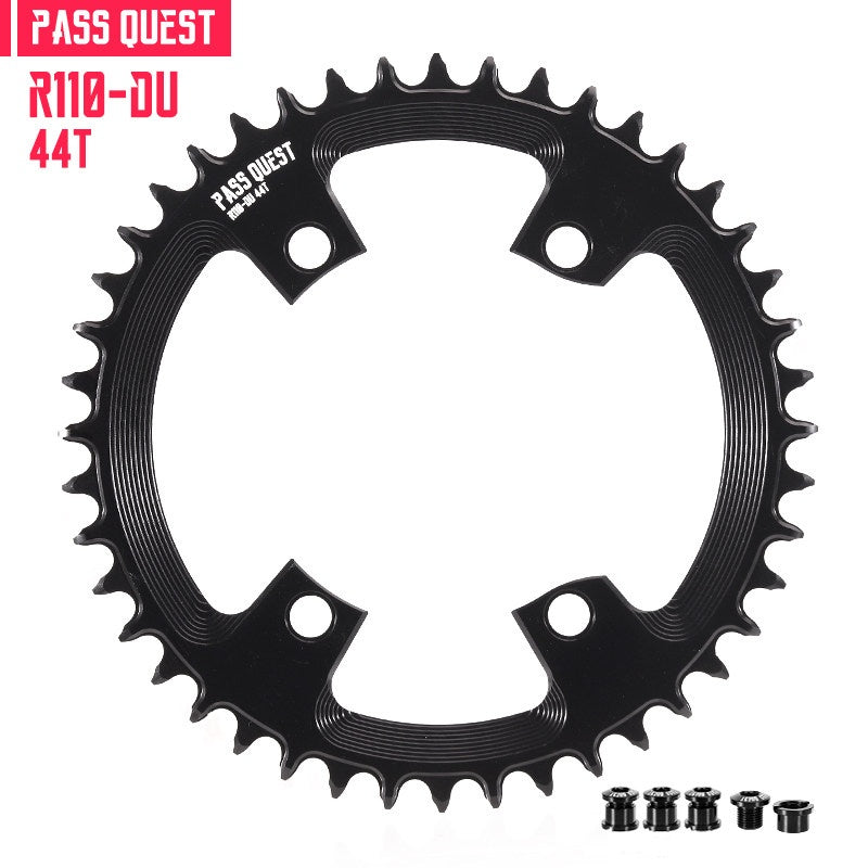 PASS QUEST 110BCD Narrow-Wide Chainring for Shimano R7100 / R8100 / R9200 | 36T–58T