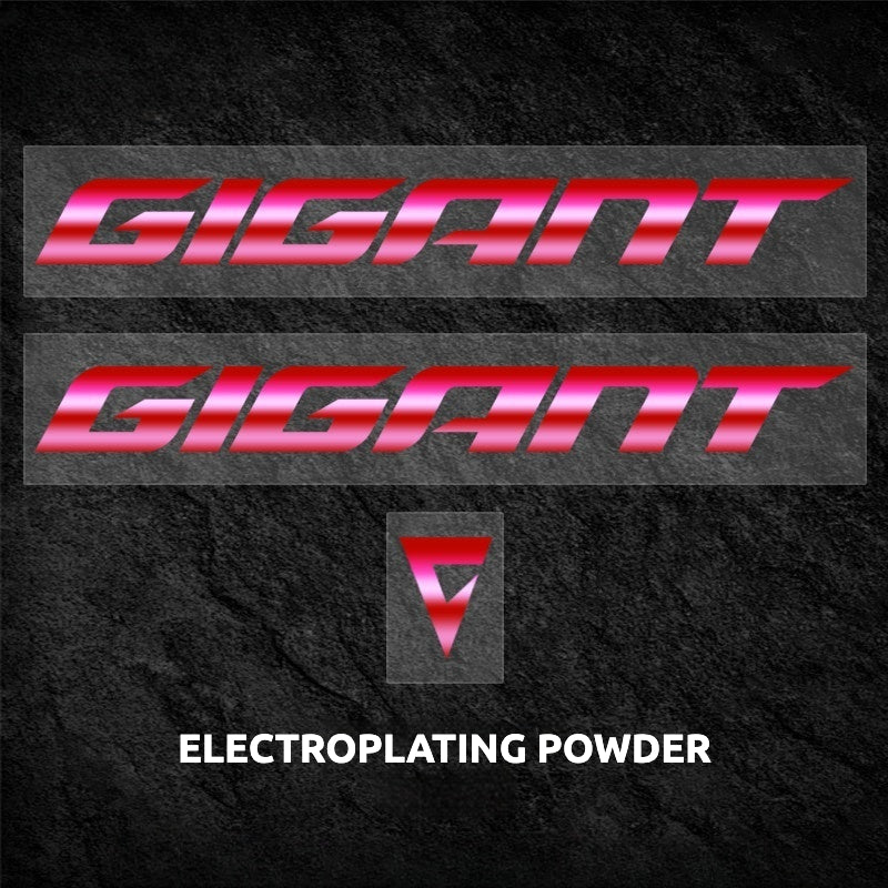 2025 Giant TCR Advanced Gen 10 Frame Logo Decals | Custom Waterproof OEM Overlay Stickers