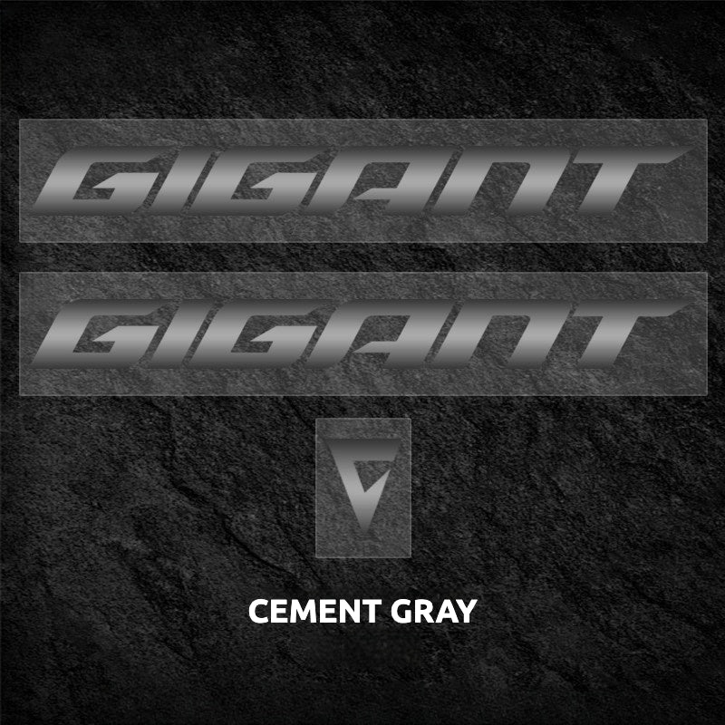 2025 Giant TCR Advanced Gen 10 Frame Logo Decals | Custom Waterproof OEM Overlay Stickers