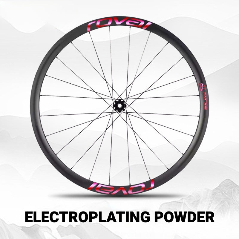 Roval Alpinist Carbon Wheel Decals | Custom Logo Color Change Stickers for Specialized Wheels