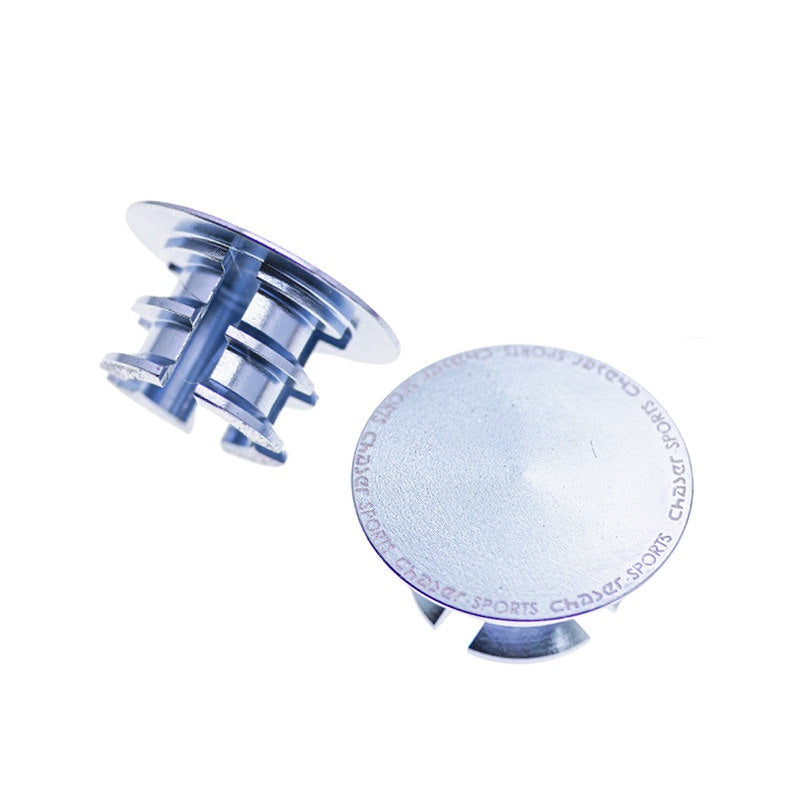 Ultra-Light CNC Aluminum Titanium Handlebar Bar End Plugs | 4.2g Road MTB Folding Bike Compatible