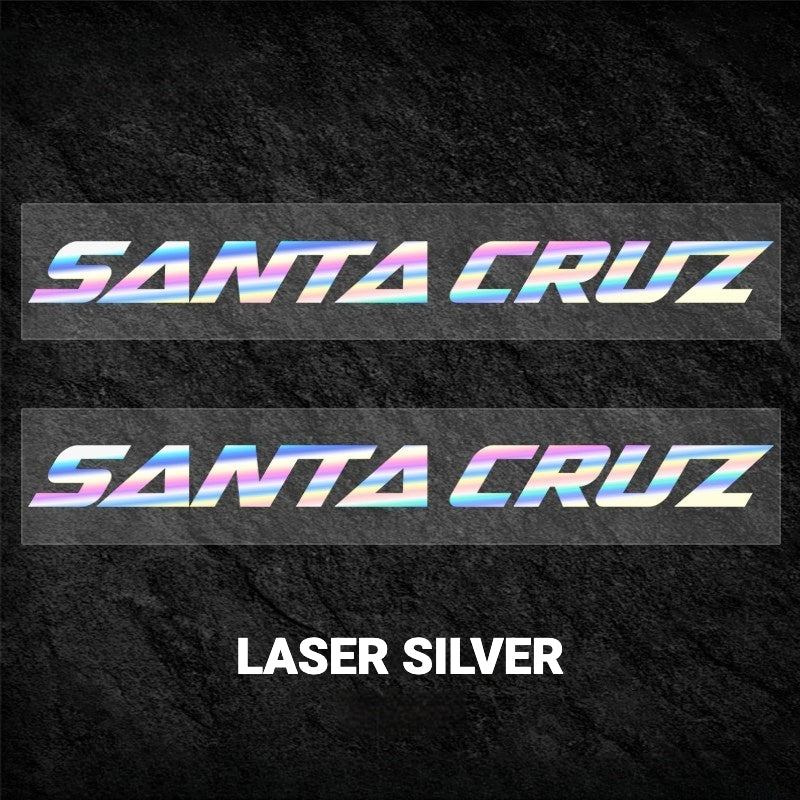 SANTA CRUZ Bronson Frame Logo Decal Kit | Custom Color Change MTB Sticker