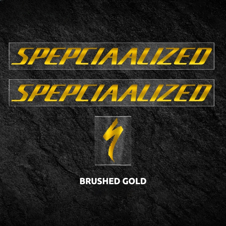 Specialized Tarmac SL7 Frame Logo Cover Decal Sticker | Waterproof Custom Road Bike Frame Decal