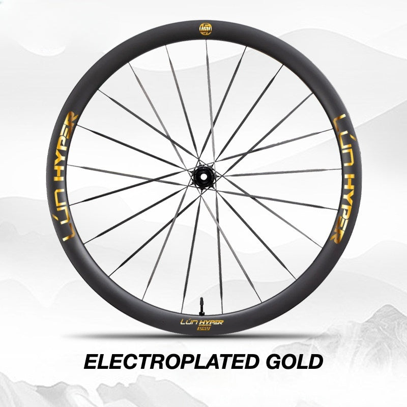 Infinity Logo Decals for Lún HYPER 5 D40 Gen 5 Wheelset | Waterproof Rim Overlay Stickers（Complete Decal Set for Two Wheels + Spare Decals Included）