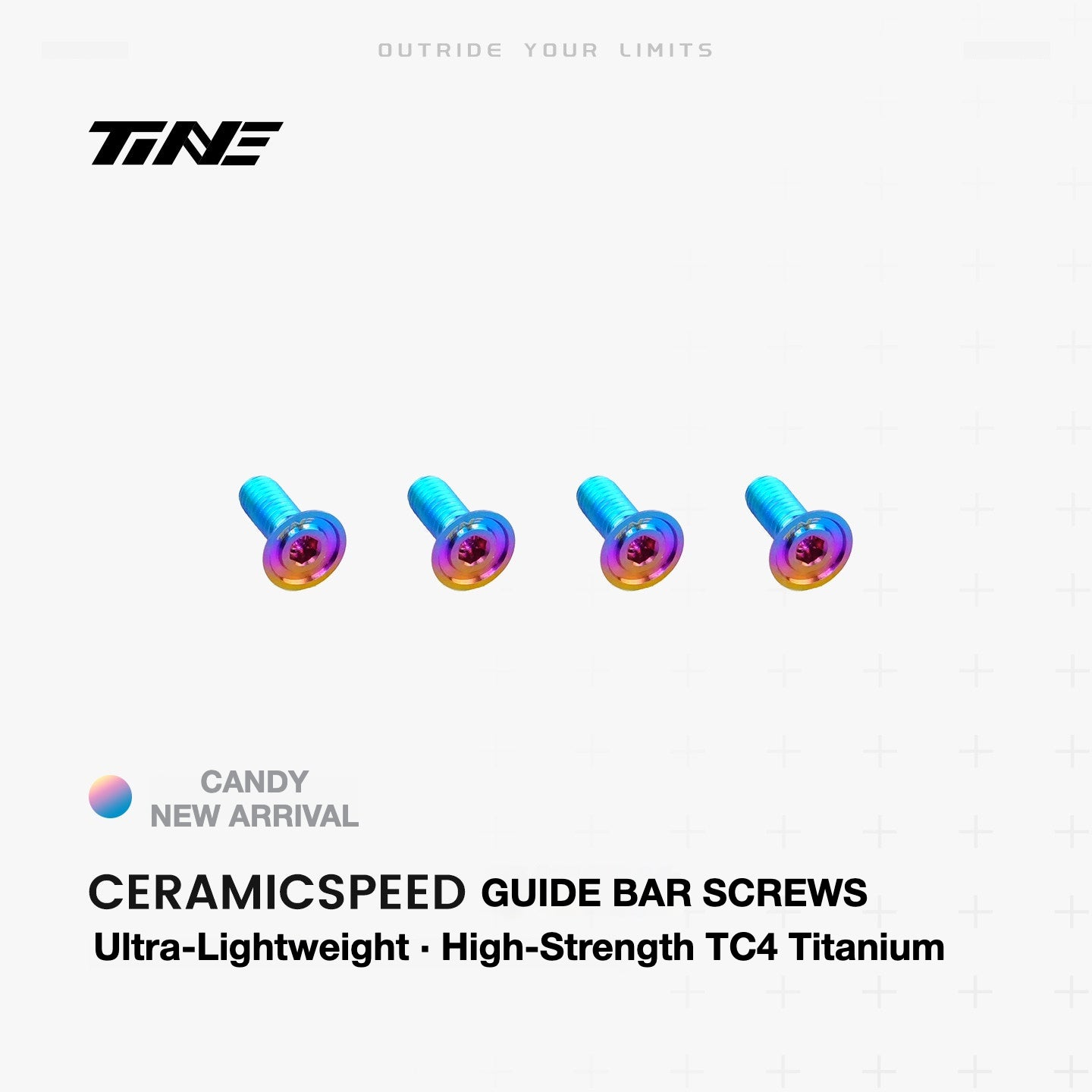 TiNE Titanium Guide Pulley Screws – CERAMICSPEED OSPW Compatible