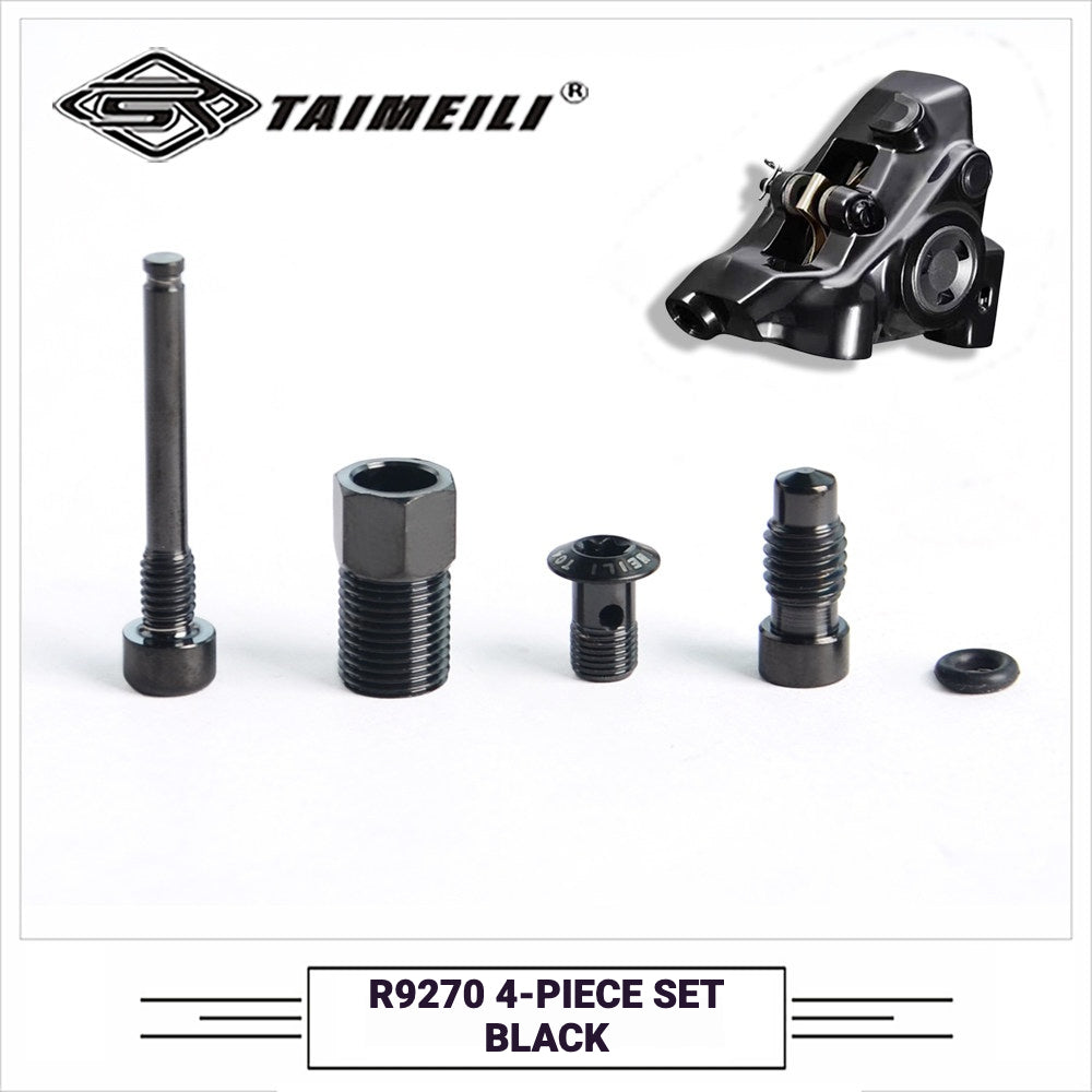 TAIMEILI Titanium Bolt Kit for Shimano R9270 Single Brake Caliper