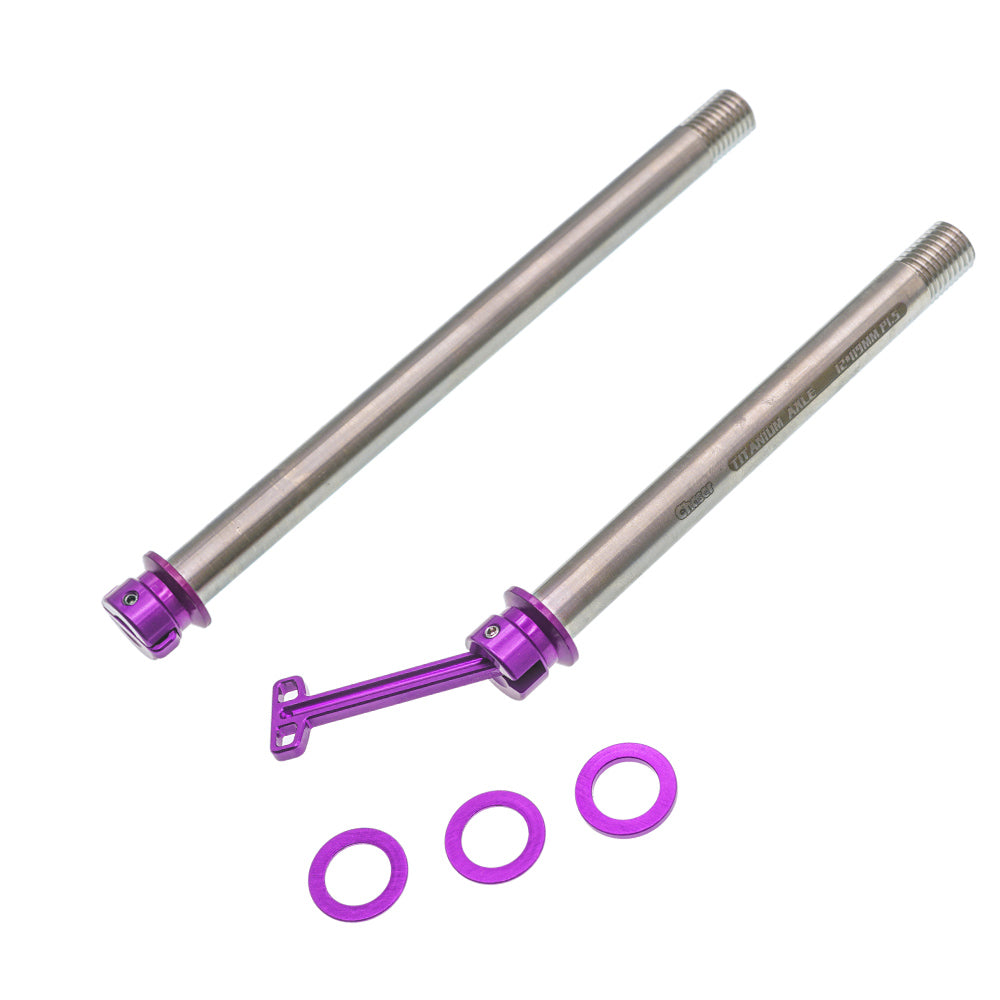 12mm Ultralight Titanium Alloy Concealed Quick-Release Thru-Axle for Giant PP/TCR