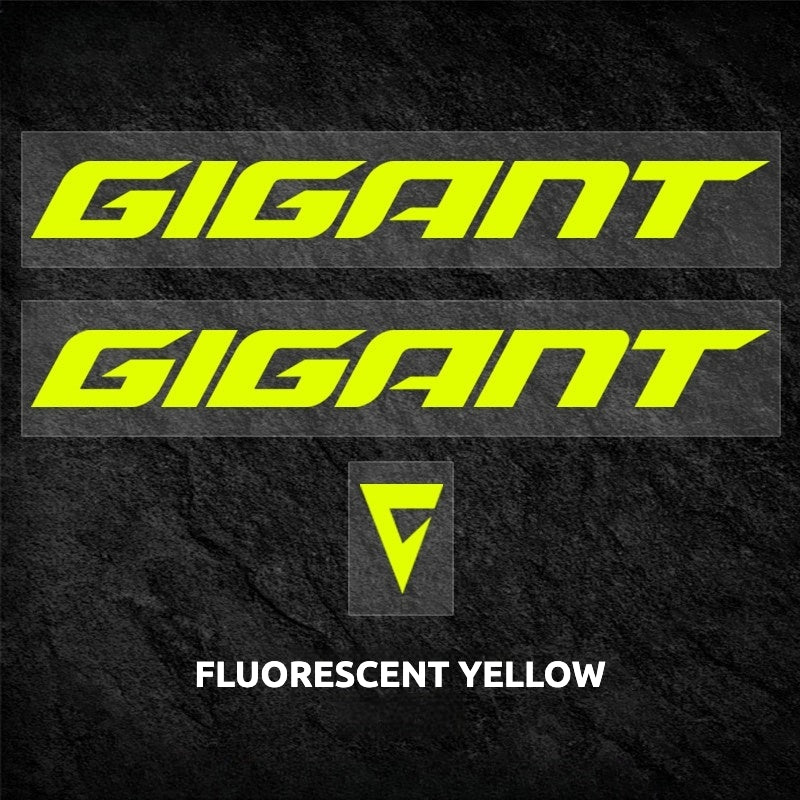 2025 Giant TCR Advanced Gen 10 Frame Logo Decals | Custom Waterproof OEM Overlay Stickers