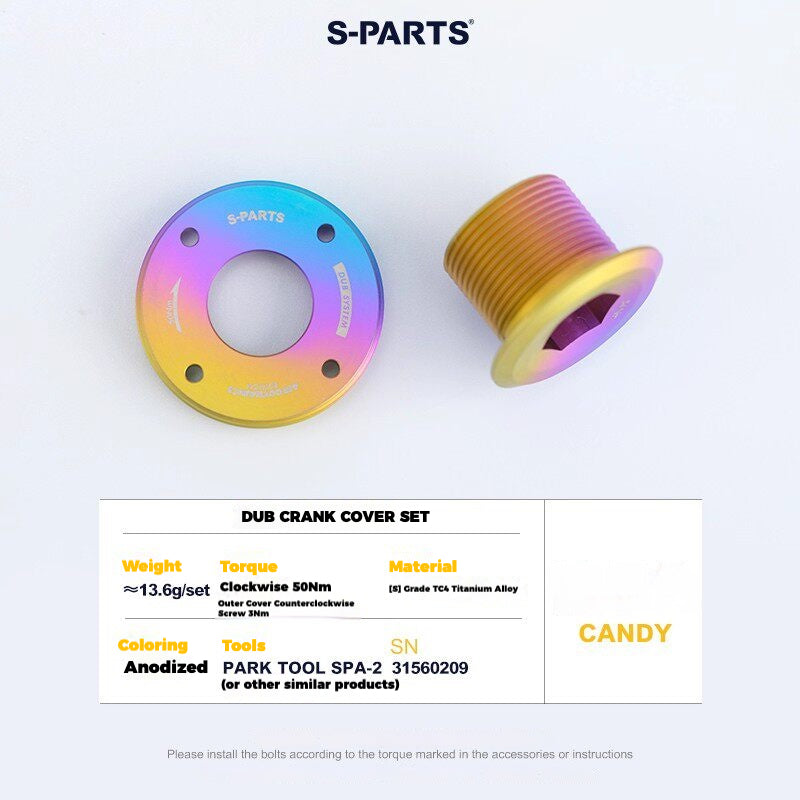 S-PARTS Titanium Derailleur Gear Screws Compatible with SRAM RED AXS