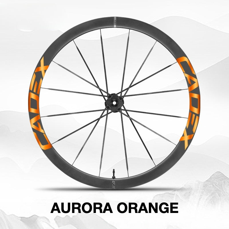 Cadex MAX 40 Wheel Decal Sticker Kit – Logo Cover & Color Customization