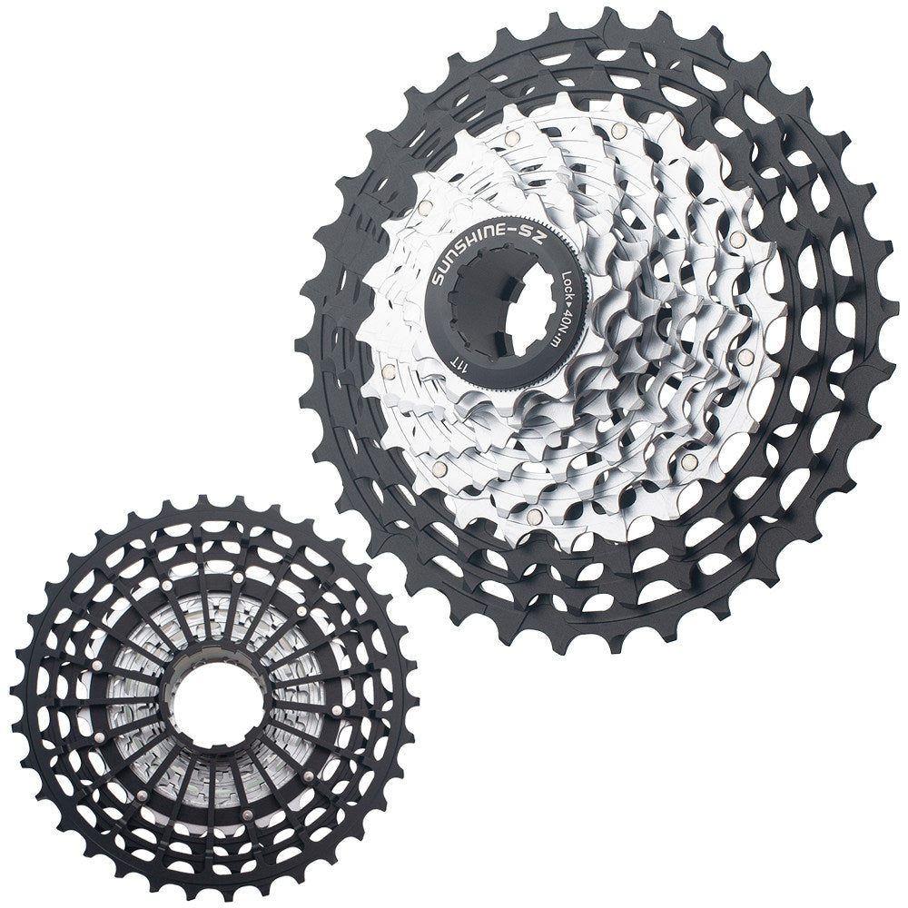 SUNSHINE Road Bike 11 / 12 Speed SLR Ultralight Color Cassette 11-36T HG Freehub 7075 Alloy