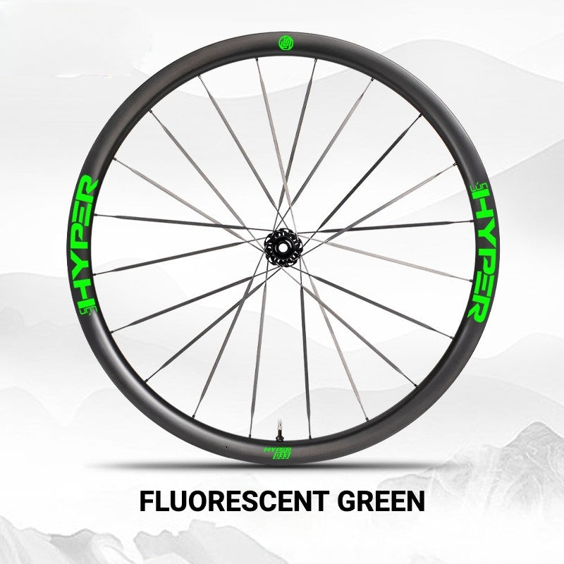 Infinity Logo Decals for Lún HYPER 3 D33 Gen 3 Wheelset | Waterproof Rim Overlay Stickers（Complete Decal Set for Two Wheels + Spare Decals Included）