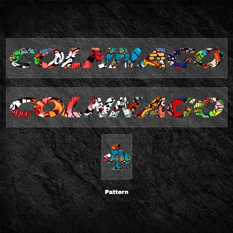 Colnago Y1RS Down Tube Logo Color Decal｜Waterproof & UV Resistant｜Custom Options Available