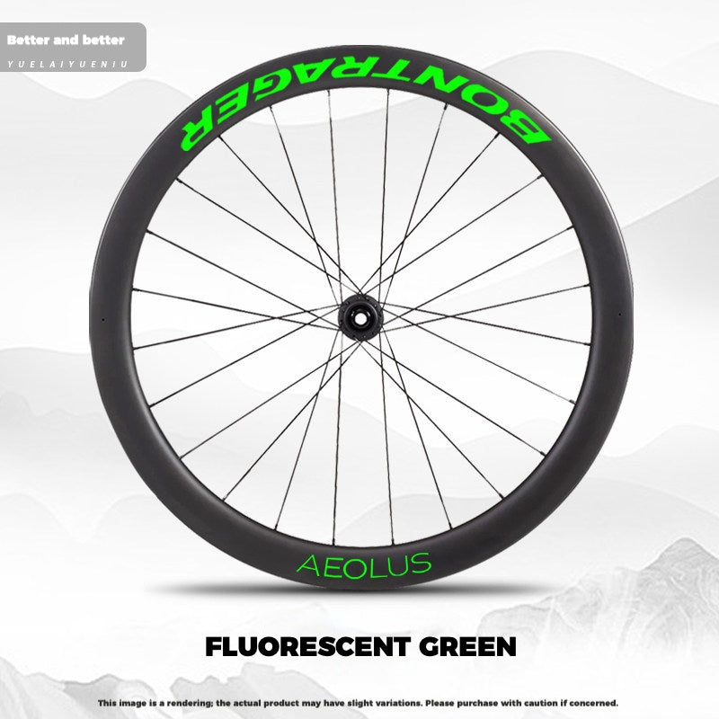 Bontrager Aeolus Pro 51 Decal Stickers | Custom Rim Decals for Carbon Wheelset | Waterproof Vinyl