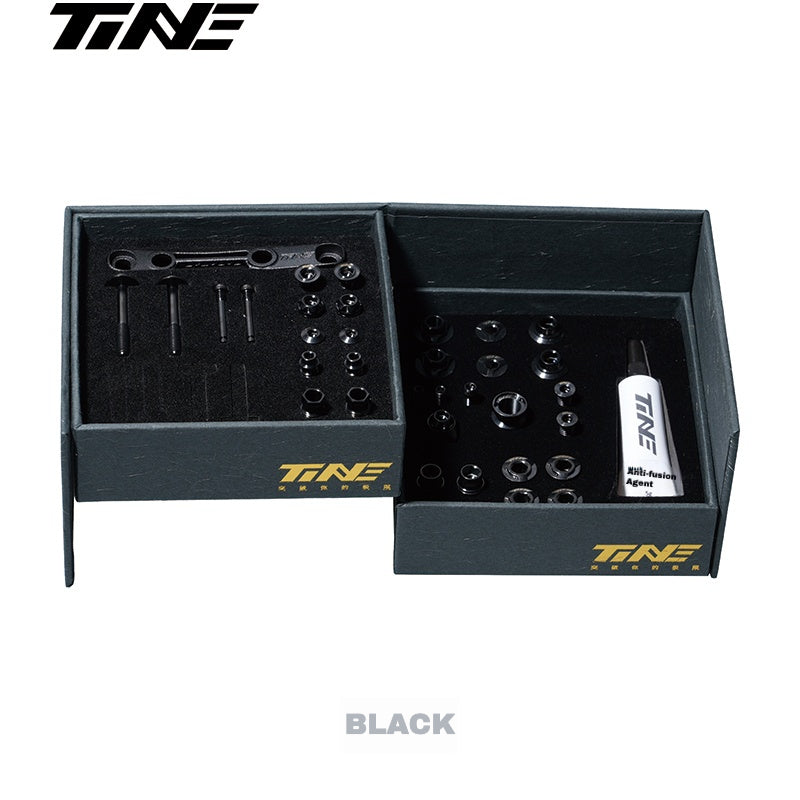 TiNE Ultra-Lightweight Titanium Bolt Kit for Shimano Dura-Ace 9270 / Ultegra 8170 / 105 7170 – Multiple Colors