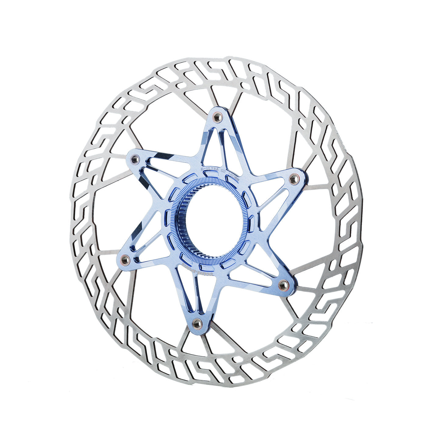 Chaser G2 Ultra-Light Center Lock Disc Brake Rotor  140/160mm | 7075 CNC + SUS420 | Titanium Rivets Upgrade