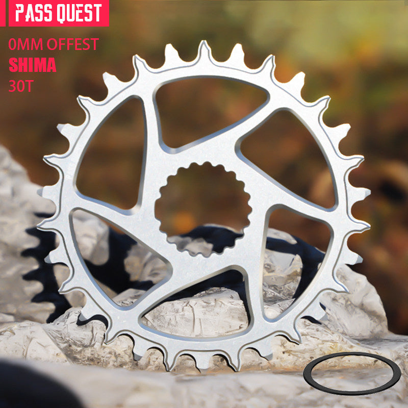 PASS QUEST Shimano Direct-Mount Narrow-Wide Chainring | M6100 M7100 M8100 M9100 | 0mm Offset