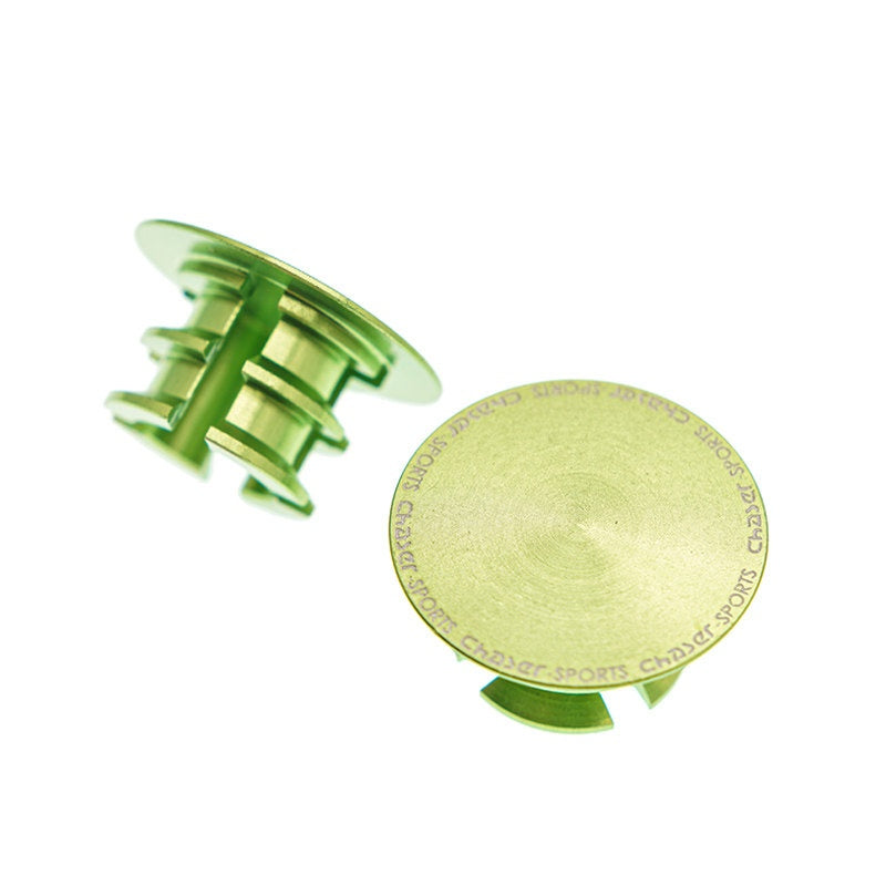 Ultra-Light CNC Aluminum Titanium Handlebar Bar End Plugs | 4.2g Road MTB Folding Bike Compatible
