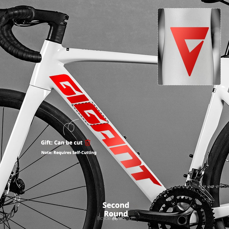 Custom Logo Decal Wraps for 2025 Giant TCR 10th Gen Road Bike | Color Change & Styling