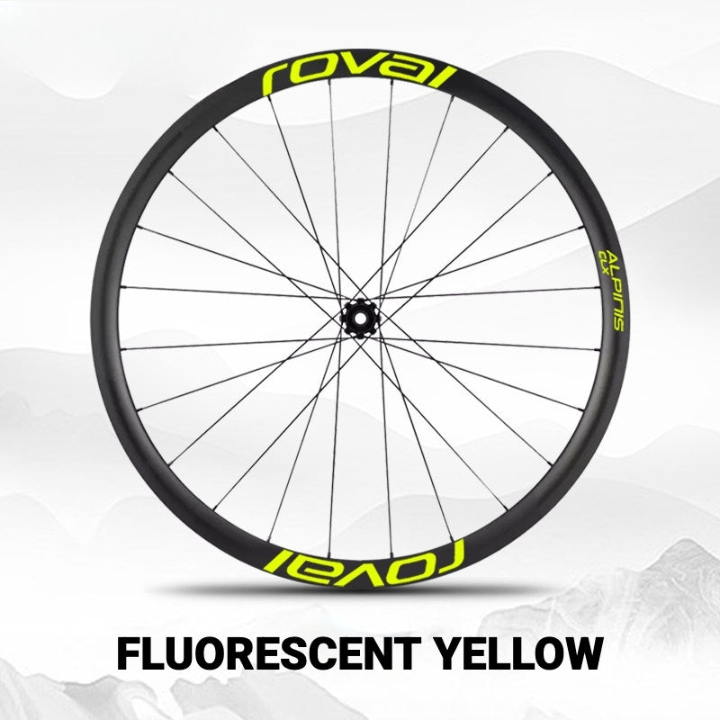 Roval Alpinist Carbon Wheel Decals | Custom Logo Color Change Stickers for Specialized Wheels