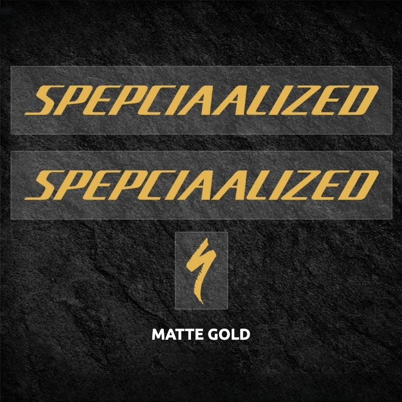 Specialized Tarmac SL7 Frame Logo Cover Decal Sticker | Waterproof Custom Road Bike Frame Decal