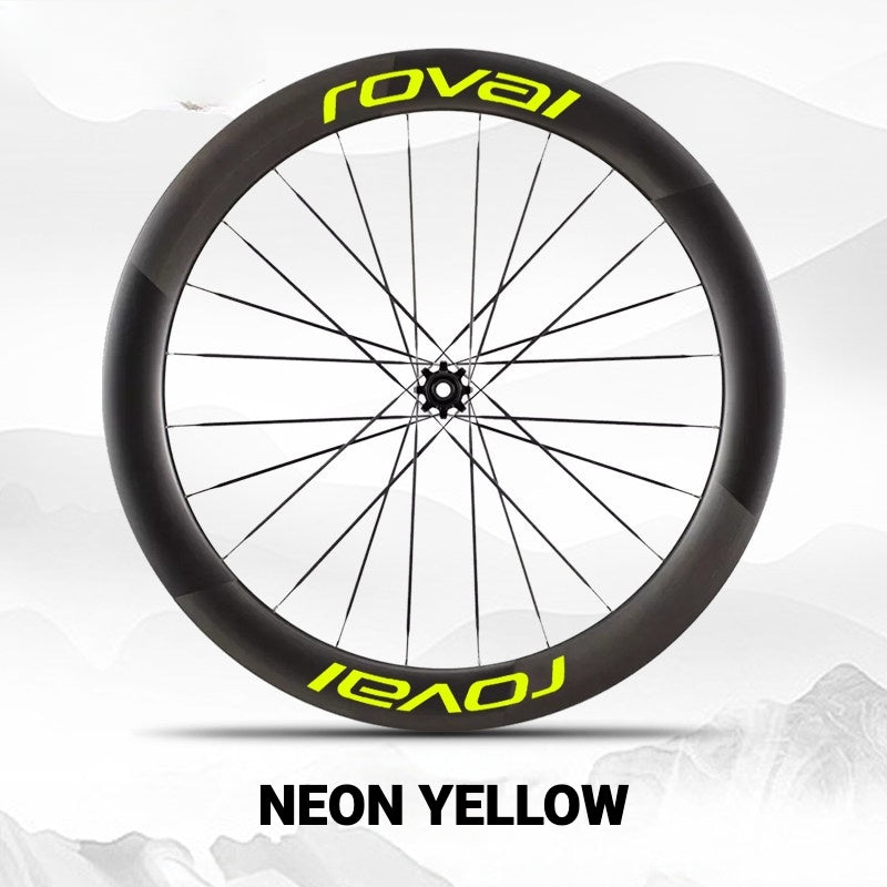 Specialized Roval Sprint CLX Wheel Decals | Custom Logo Color Change Overlay Stickers