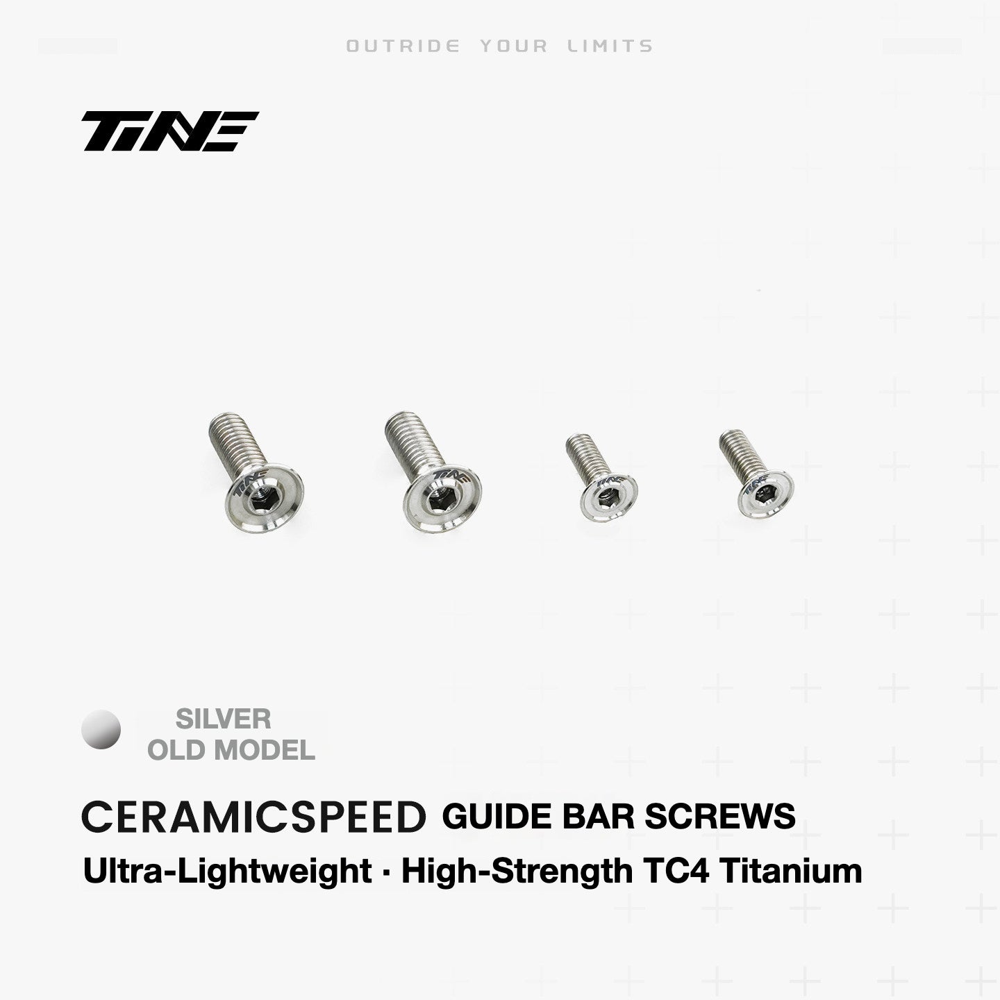 TiNE Titanium Guide Pulley Screws – CERAMICSPEED OSPW Compatible