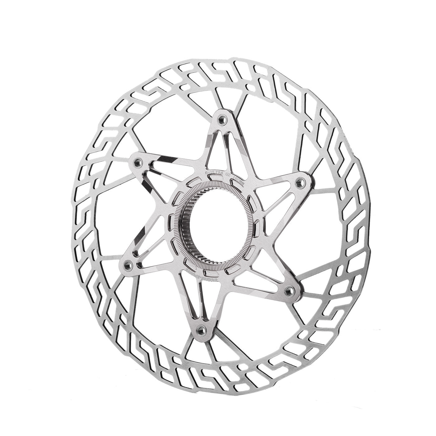 Chaser G2 Ultra-Light Center Lock Disc Brake Rotor  140/160mm | 7075 CNC + SUS420 | Titanium Rivets Upgrade