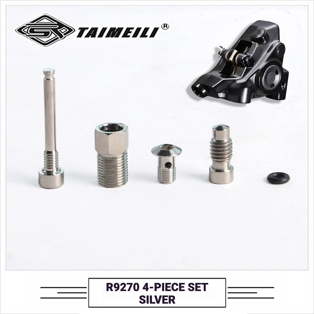 TAIMEILI Titanium Bolt Kit for Shimano R9270 Single Brake Caliper