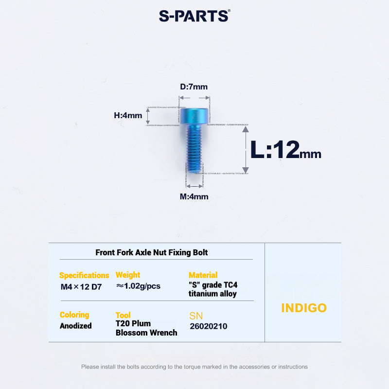 Cervélo S5 Titanium Bolt Kit – Full Frame Lightweight Upgrade Set | CNC TC4 Ti Bolts for Cervélo S5