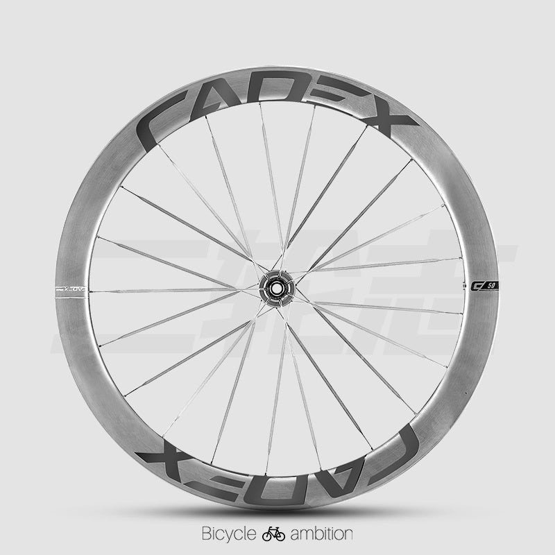 CADEX 50 Ultra Wheel Rim Decals Stickers | Road Bike Carbon Wheelset Color Change Vinyl, Waterproof UV Resistant, Multi-Color Options