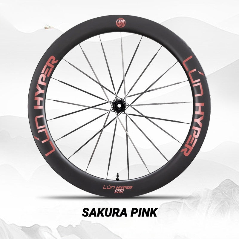 Infinity Logo Decals for Lún HYPER 5 D60 Gen 5 Wheelset | Waterproof Rim Overlay Stickers（Complete Decal Set for Two Wheels + Spare Decals Included）