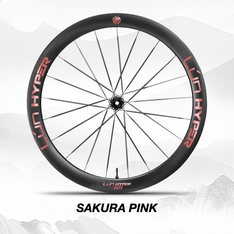 Infinity Logo Decals for Lún HYPER 5 D50 Gen 5 Wheelset | Waterproof Rim Overlay Stickers（Complete Decal Set for Two Wheels + Spare Decals Included）