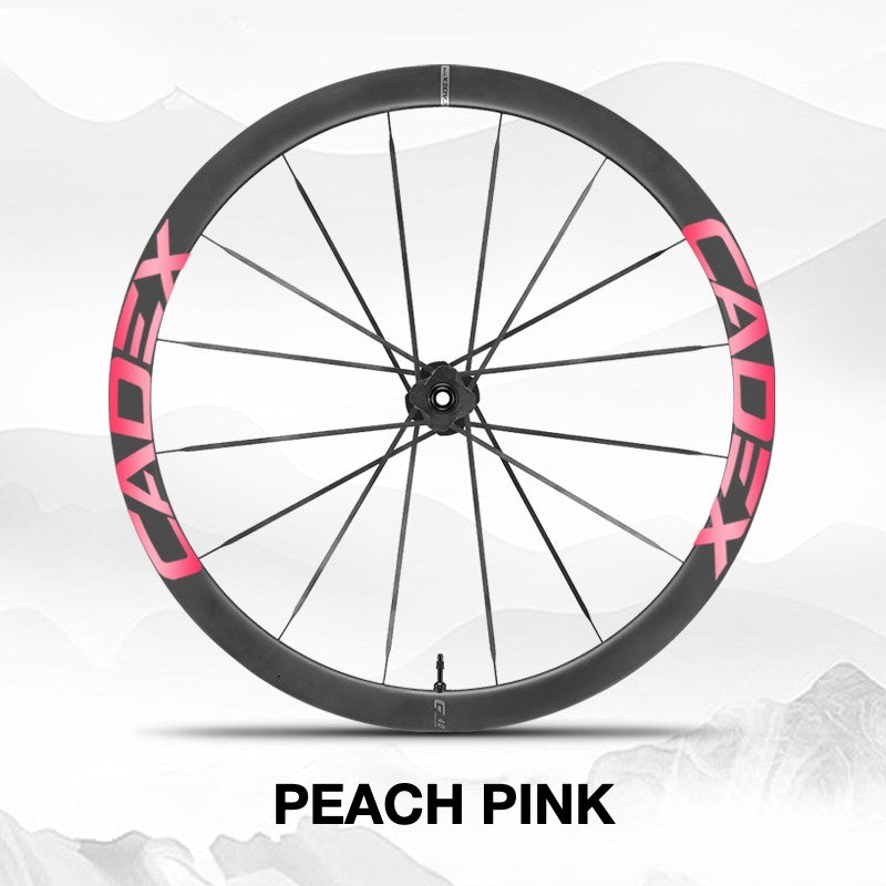 Cadex MAX 40 Wheel Decal Sticker Kit – Logo Cover & Color Customization
