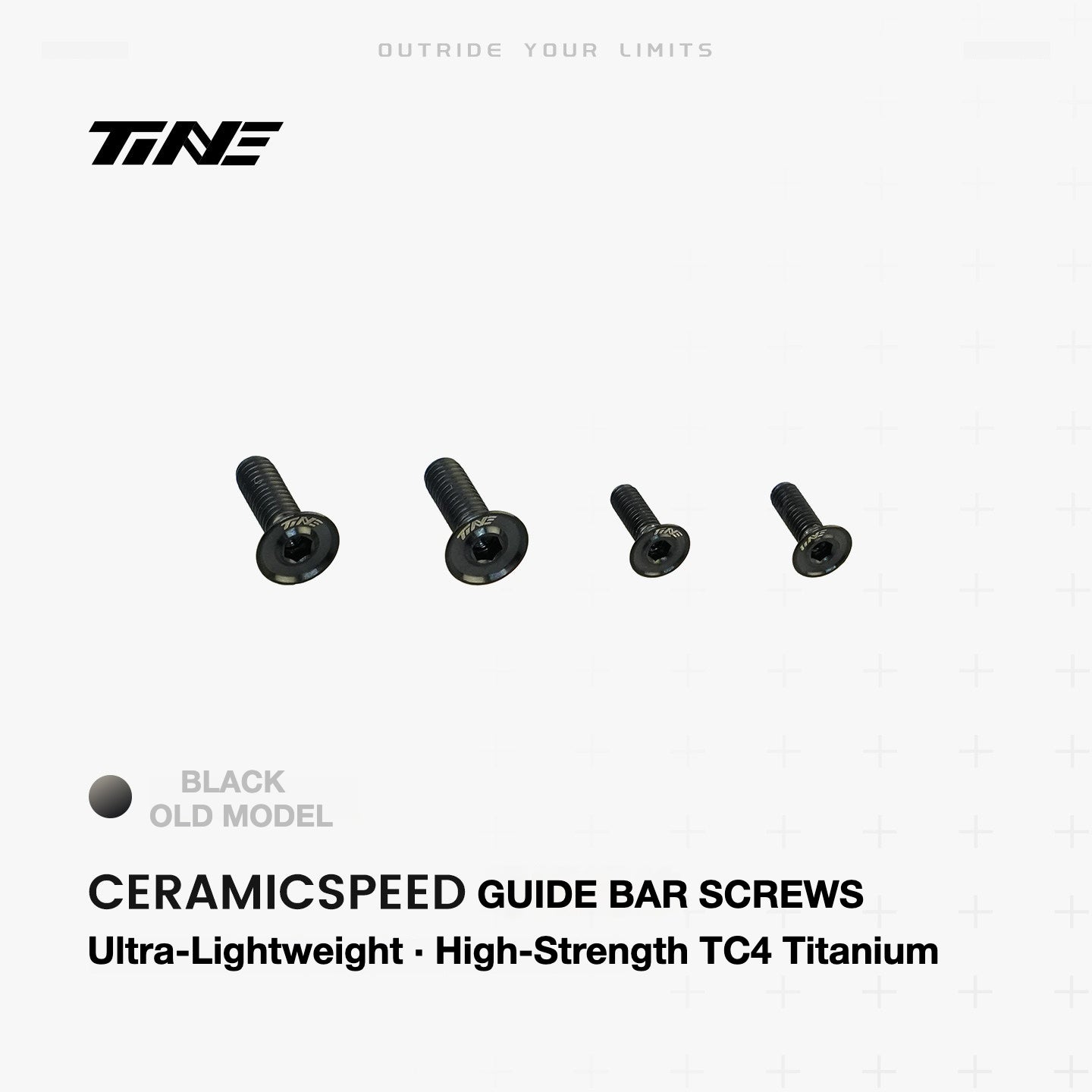 TiNE Titanium Guide Pulley Screws – CERAMICSPEED OSPW Compatible