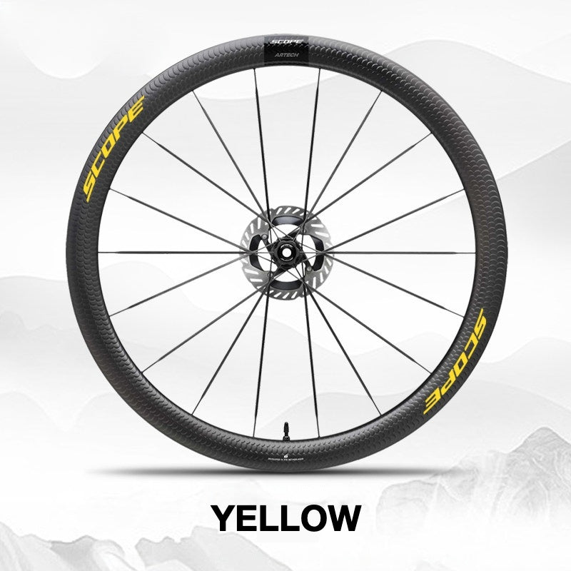 Scope Artech 6 Wheel Decal Sticker Kit – Logo Cover & Color Change