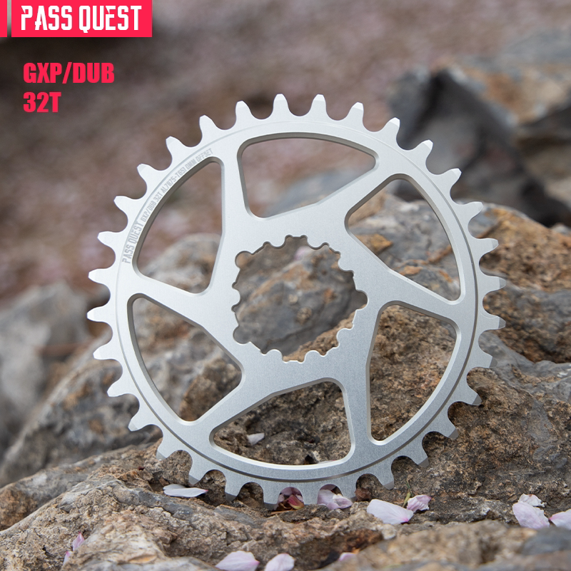PASS QUEST Dirt Jump Single-Speed Chainring | 104BCD / SRAM 3-Bolt Direct Mount