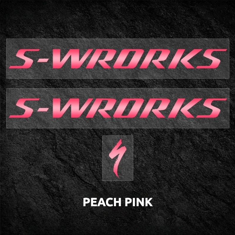 S-Works Prevail 3 Helmet Decal Sticker Kit for Specialized Quick-Step Team Logo Color Change